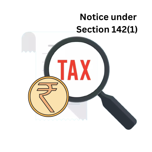 Notice under Section 142(1)